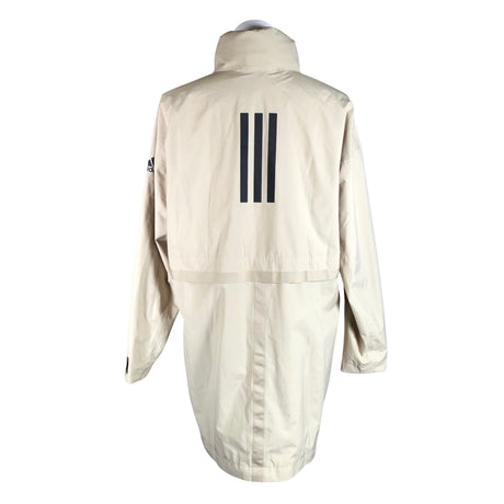 Miesten Adidas - Ulkoilutakki, koko L - Beige (2)