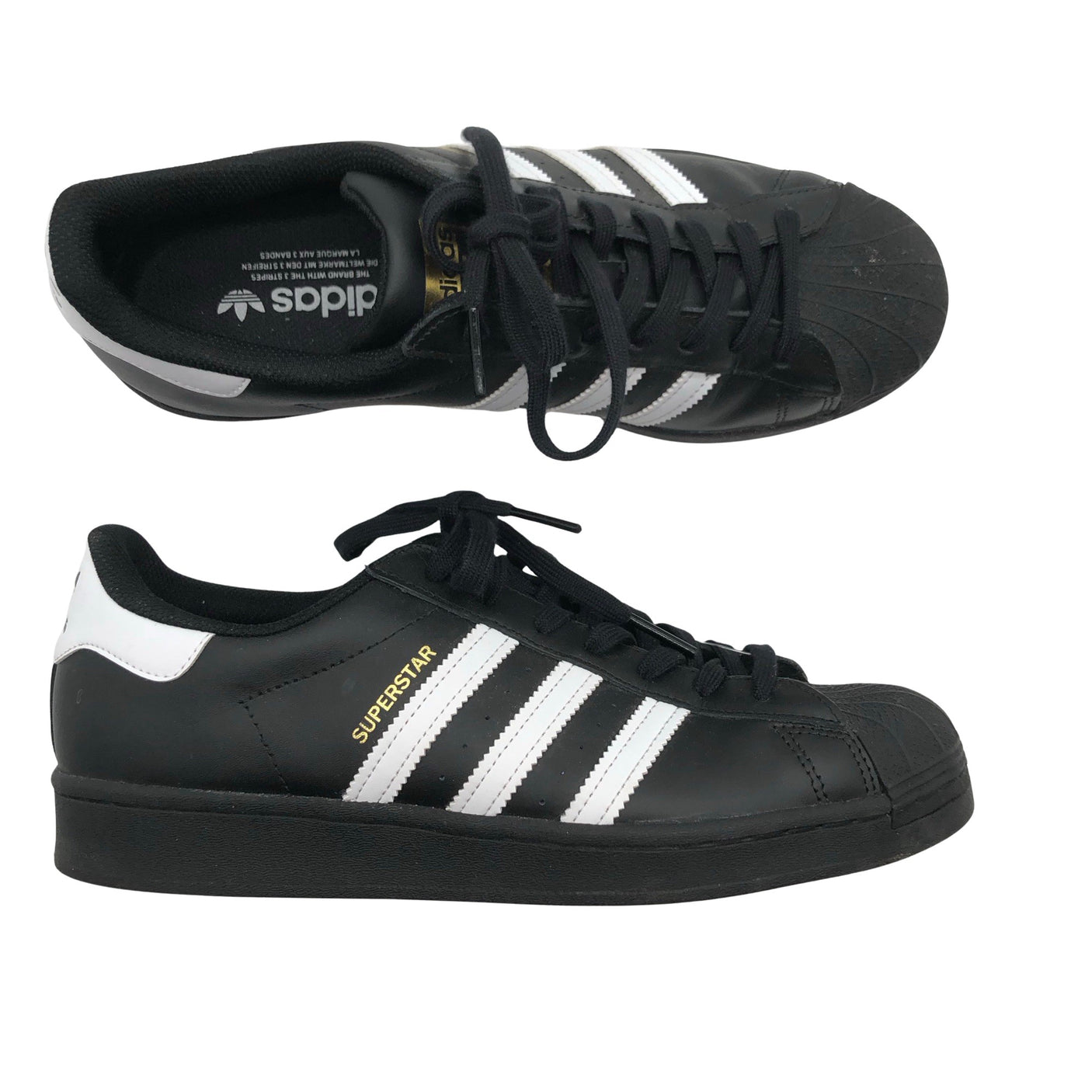 Miesten Adidas - Tennarit, koko 45 - Musta (1)