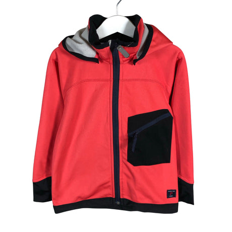 Unisex Polarn O. Pyret - Softshell-takki, koko 104 - 110 - Punainen ()