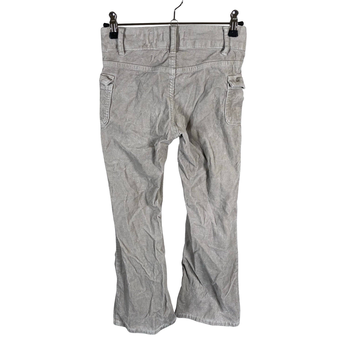 Tyttöjen Lindex - Samettihousut, koko 122 - 128 - Harmaa (2)