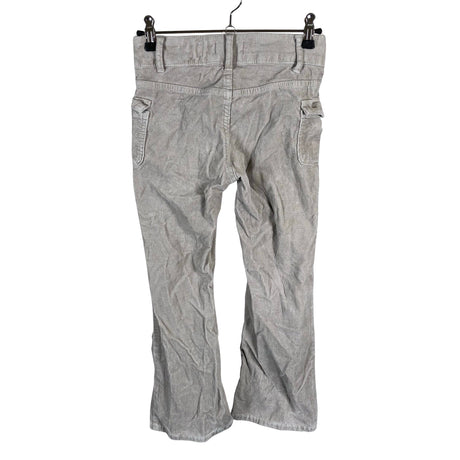 Tyttöjen Lindex - Samettihousut, koko 122 - 128 - Harmaa (2)