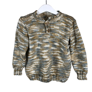 Unisex Handmade - Neulepaita, koko 104 - 110 - Beige (1)