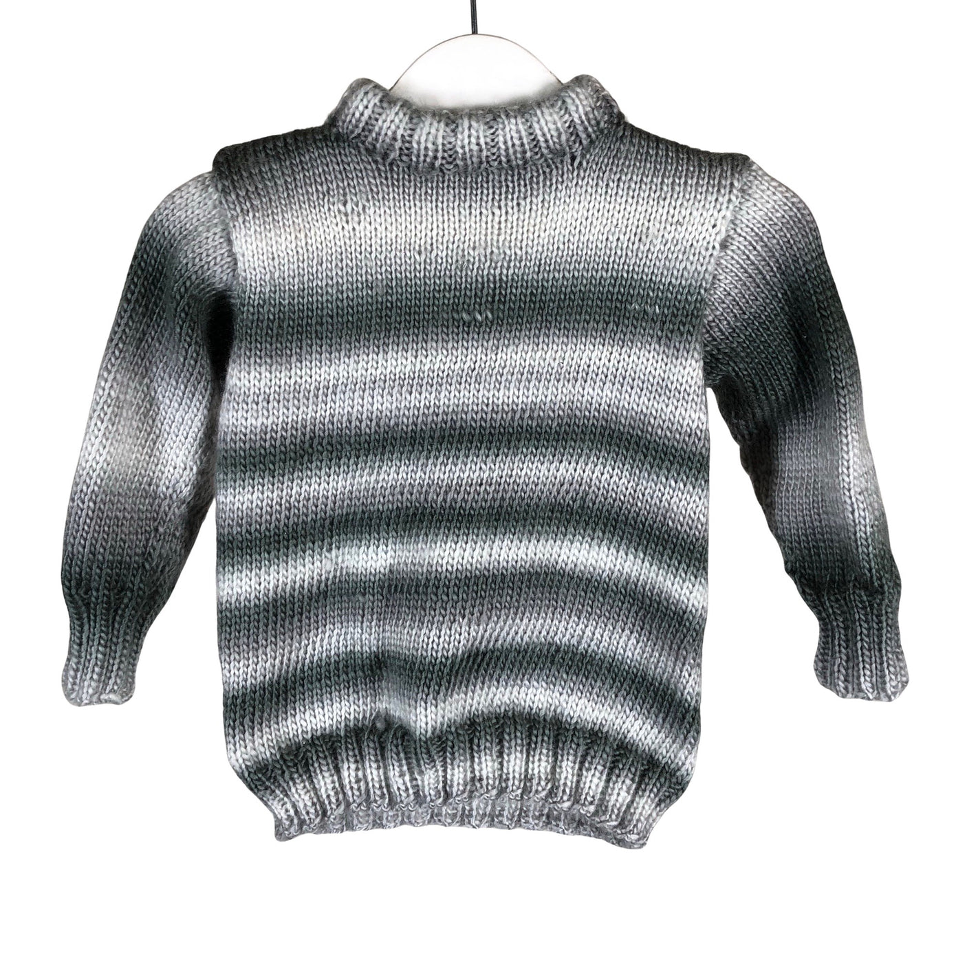Unisex Handmade - Neulepaita, koko 98 - 104 - Harmaa (1)