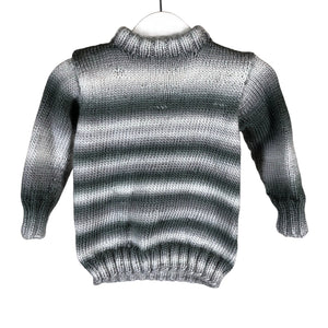 Unisex Handmade - Neulepaita, koko 98 - 104 - Harmaa (1)