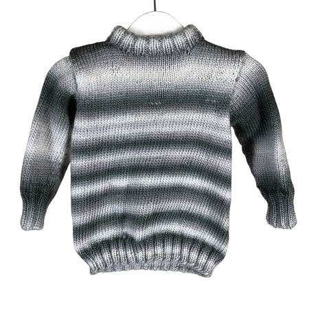 Unisex Handmade - Neulepaita, koko 98 - 104 - Harmaa ()