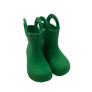 Unisex Crocs - Kumisaappaat, koko 25 - Vihreä (2)