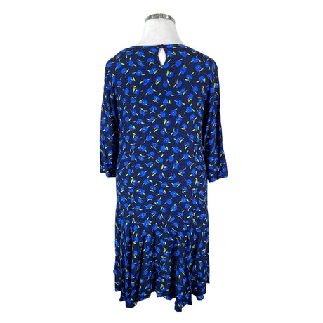 Naisten Kuusama - Sifonkitunika, koko 42 - Sininen (2)