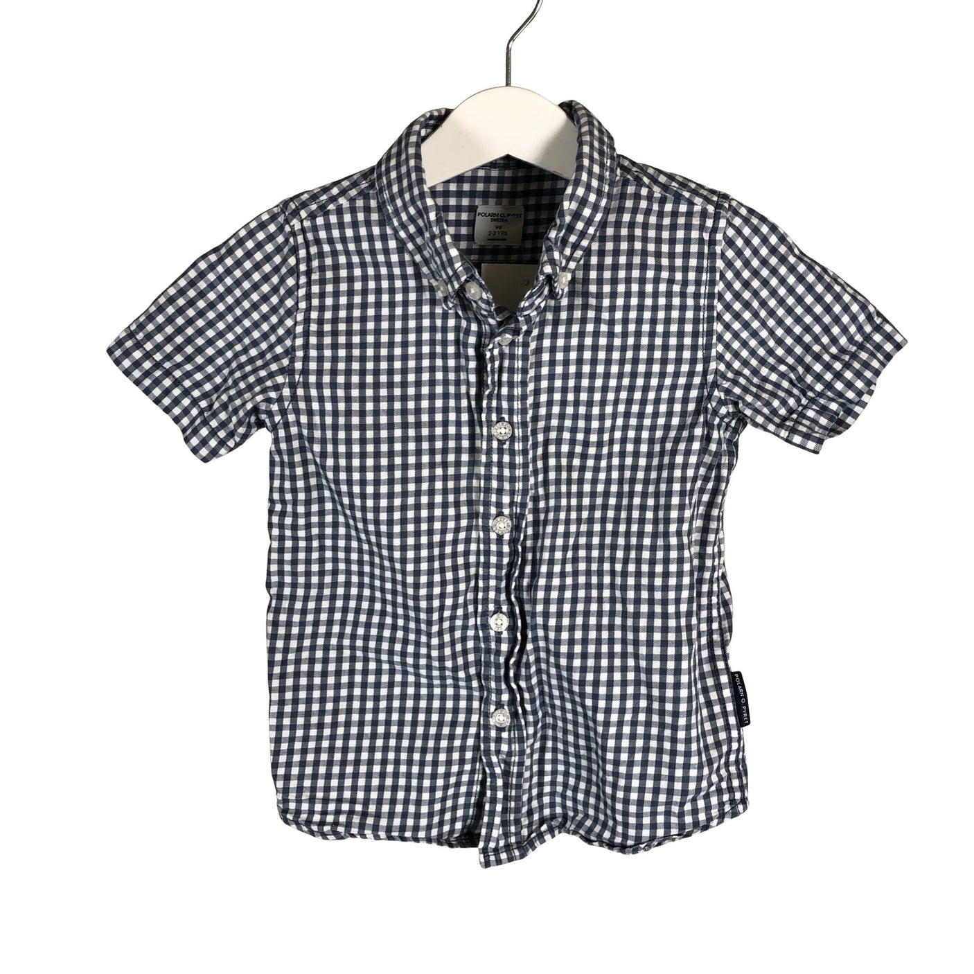 Poikien Polarn O. Pyret - Kauluspaita, koko 92 - 98 - Vaaleansininen (1)