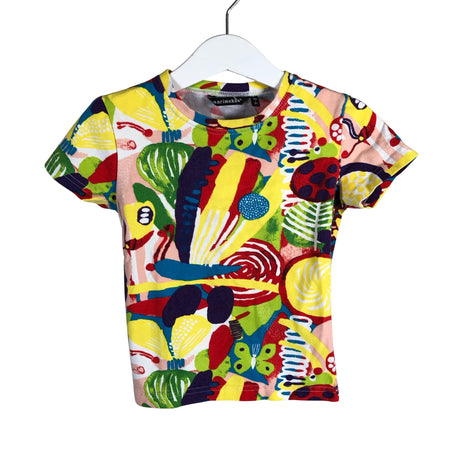 Unisex Marimekko - T-paita, koko 86 - 92 - Keltainen ()