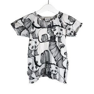 Unisex Metsola - T-paita, koko 116 - 122 - Harmaa (1)