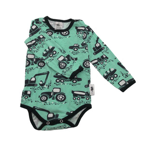 Unisex PaaPii - Body, koko 80 - 86 - Vihreä (1)