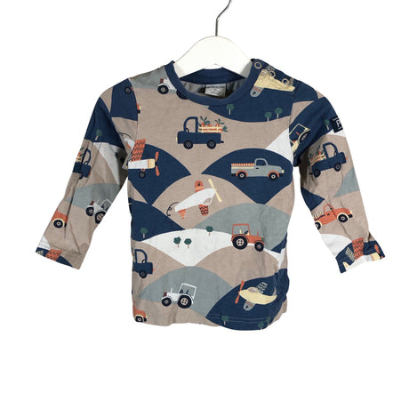 Unisex Polarn O. Pyret - Trikoopaita, koko 80 - 86 - Sininen ()