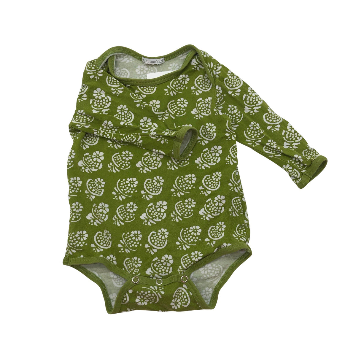 Unisex Marimekko - Body, koko 68 - 74 - Vihreä (1)