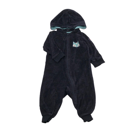 Unisex Polarn O. Pyret - Haalari, koko 68 - 74 - Sininen ()
