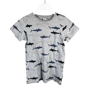 Unisex Polarn O. Pyret - T-paita, koko 146 - 152 - Harmaa (1)