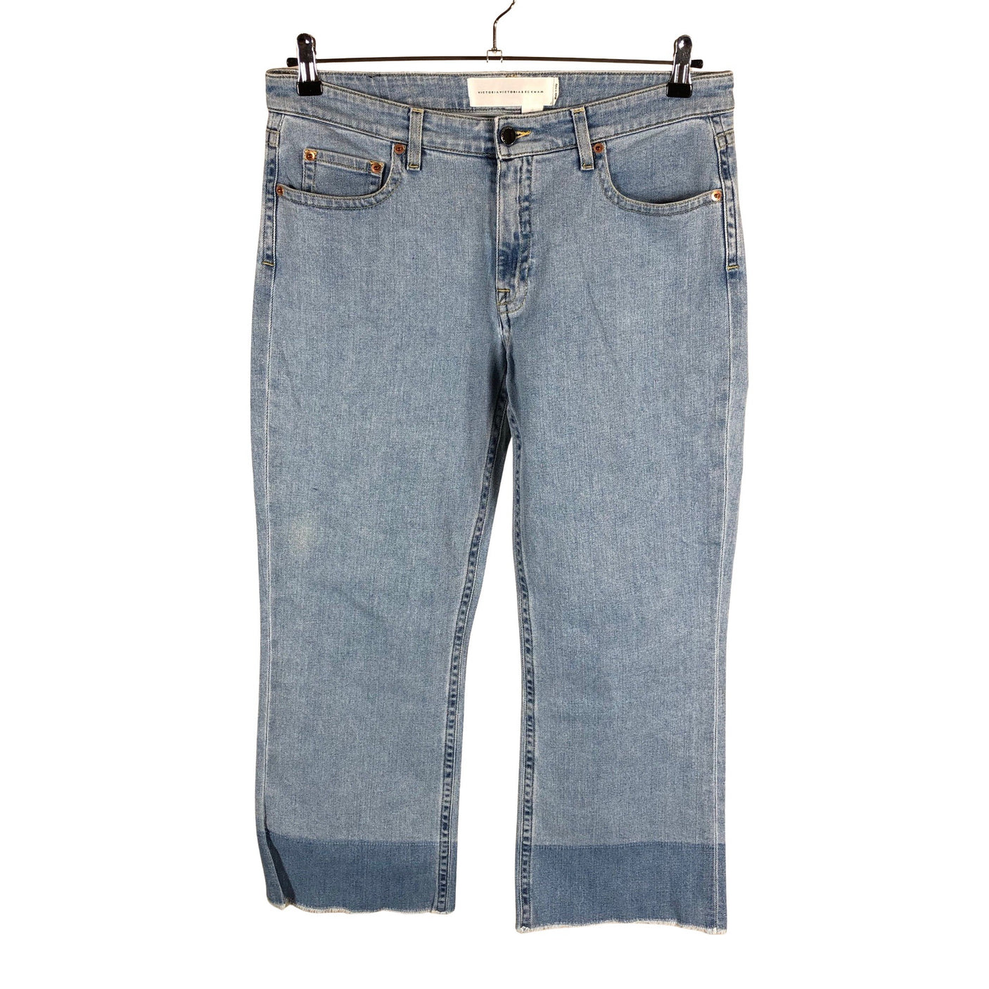 Naisten Victoria Beckham - Farkut, koko W32 - Vaaleansininen (1)