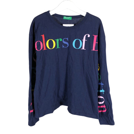 Unisex Benetton - Trikoopaita, koko 134 - 140 - Sininen ()