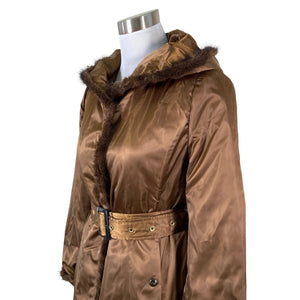 Naisten Ril's - Kevyttoppatakki, koko 36 - Ruskea (3)