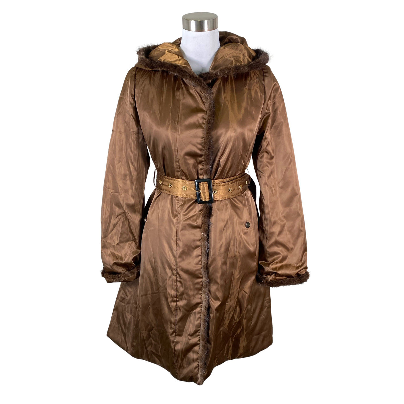 Naisten Ril's - Kevyttoppatakki, koko 36 - Ruskea (1)