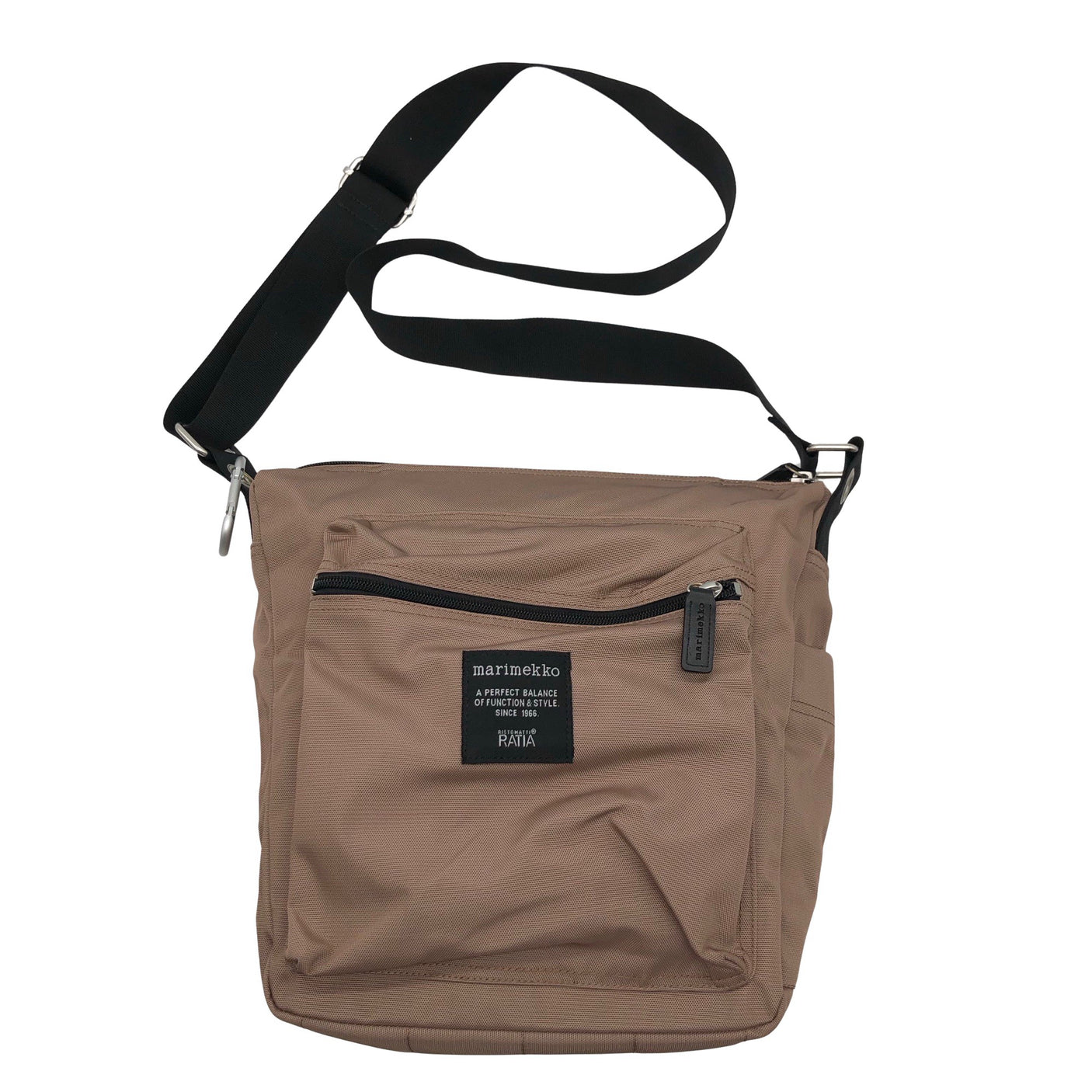 Naisten Marimekko - Olkalaukku, koko Midi - Beige (1)
