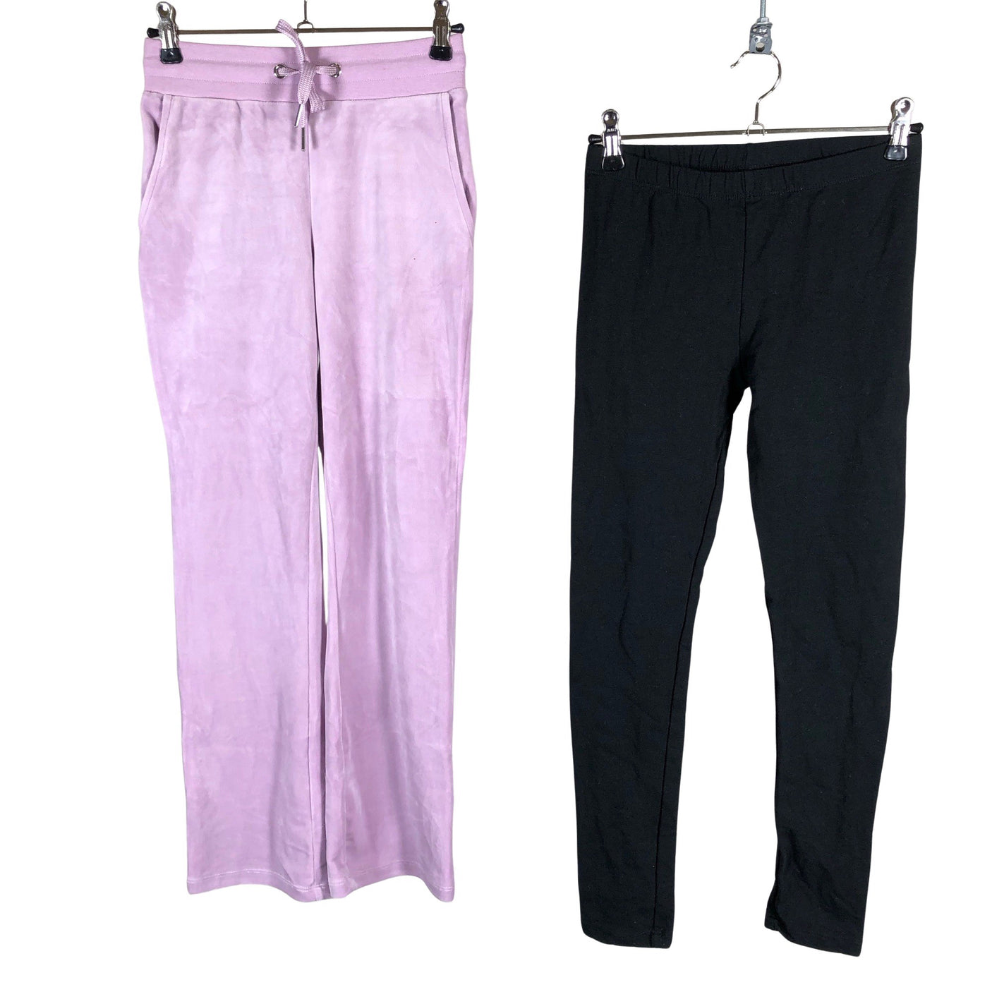Tyttöjen Lindex - Collegehousut, koko 140 - 146 - Violetti (1)
