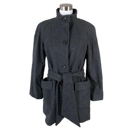 Naisten Damo - Villakangastakki, koko 38 - Harmaa ()