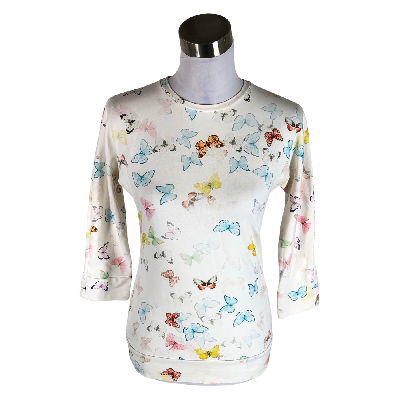 Naisten Handmade - Collegepaita, koko 36 - Luonnonvalkoinen (1)