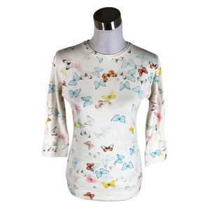 Naisten Handmade - Collegepaita, koko 36 - Luonnonvalkoinen (1)