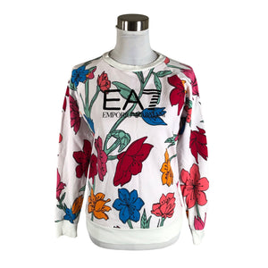 Naisten EA7 Emporio Armani - Collegepaita, koko 38 - Vaaleanpunainen (1)