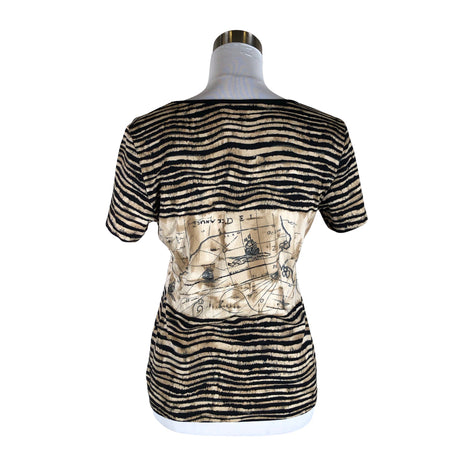 Naisten Tommy Hilfiger - T-paita, koko 38 - Ruskea (2)
