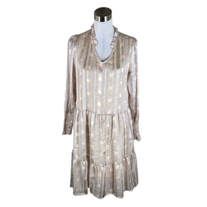 Naisten Culture - Sifonkimekko, koko 36 - Beige (1)