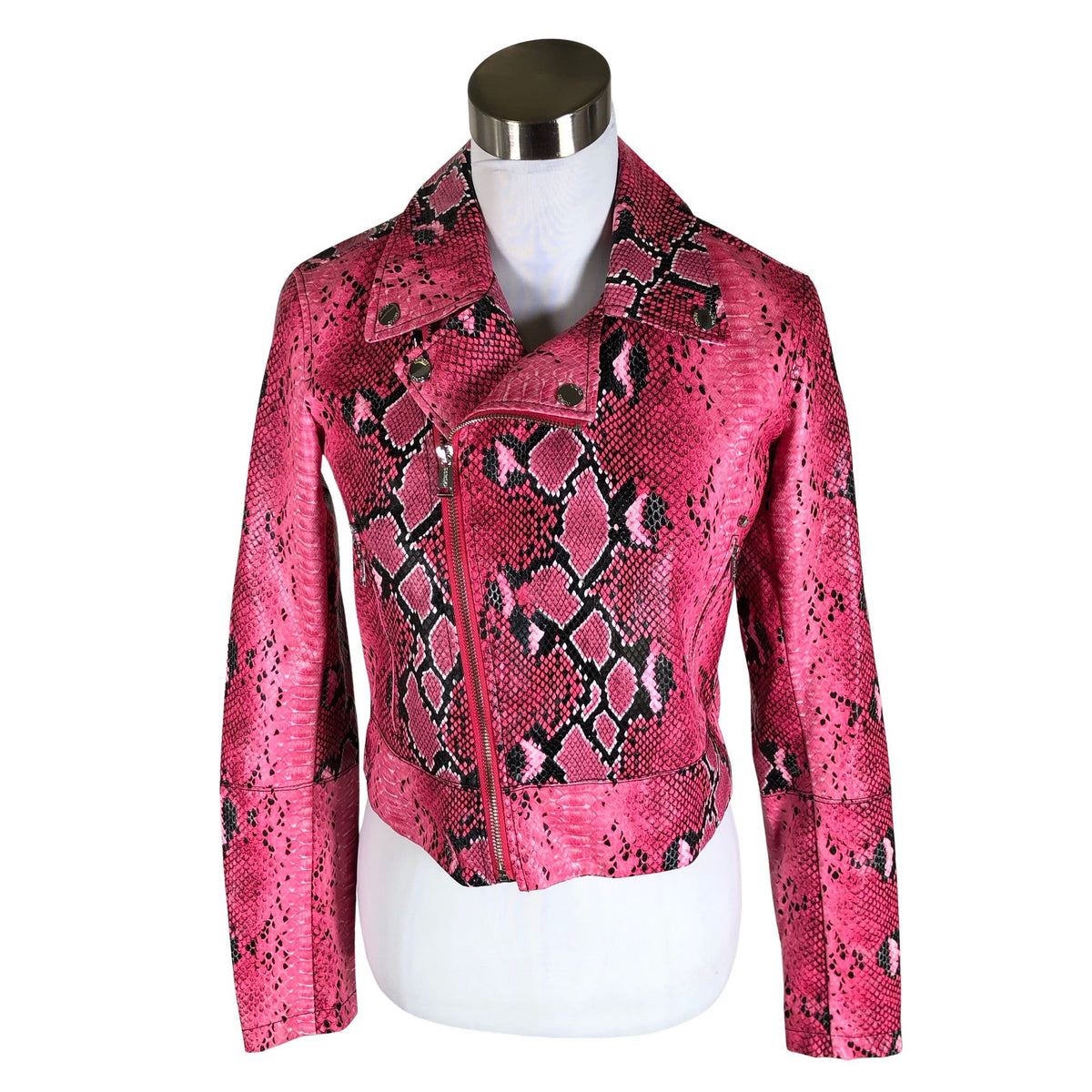 Naisten Guess - Nahkatakki, koko 36 - Pinkki (1)