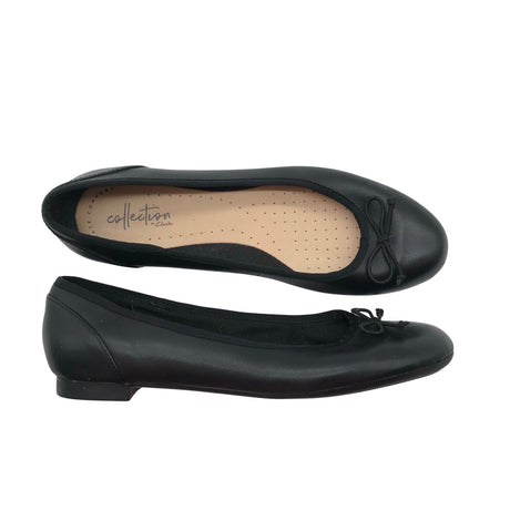 Naisten Clarks - Ballerinat, koko 38 - Musta ()