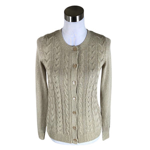 Naisten Noom - Neuletakki, koko 36 - Beige (1)