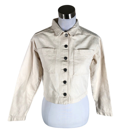 Naisten Nanso - Farkkutakki, koko 34 - Beige ()