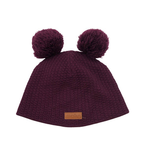 Tyttöjen Gugguu - Talvipipo, koko 50 - 52 cm - Violetti (1)