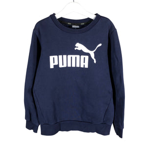 Poikien Puma - Collegepaita, koko 134 - 140 - Sininen (1)