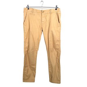 Miesten Knowledge Cotton Apparel - Chinot, koko W34 - Ruskea (1)
