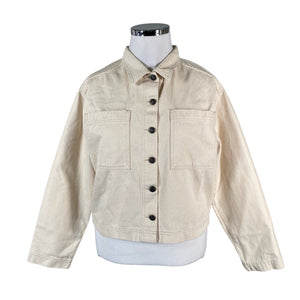 Naisten Nanso - Farkkutakki, koko 44 - Beige (1)