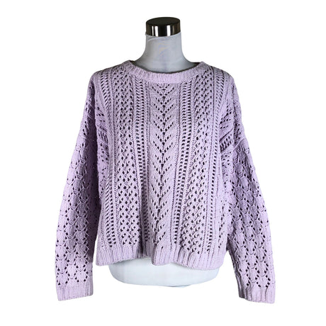 Naisten Halogen - Neulepaita, koko 38 - Violetti ()