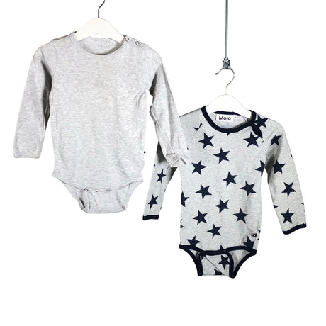 Unisex Molo Kids - Body, koko 86 - 92 - Harmaa ()
