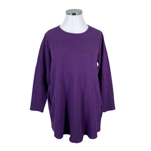 Naisten NOSH - Trikootunika, koko 44 - Violetti (1)