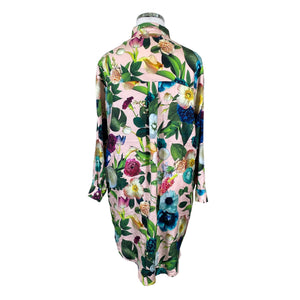 Naisten Uhana Design - Sifonkimekko, koko 44 - Vaaleanpunainen (2)