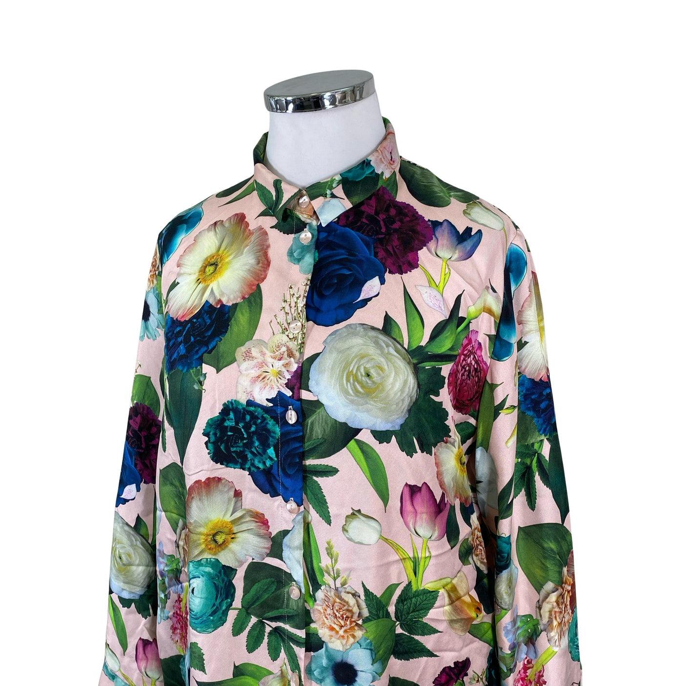 Naisten Uhana Design - Sifonkimekko, koko 44 - Vaaleanpunainen (3)