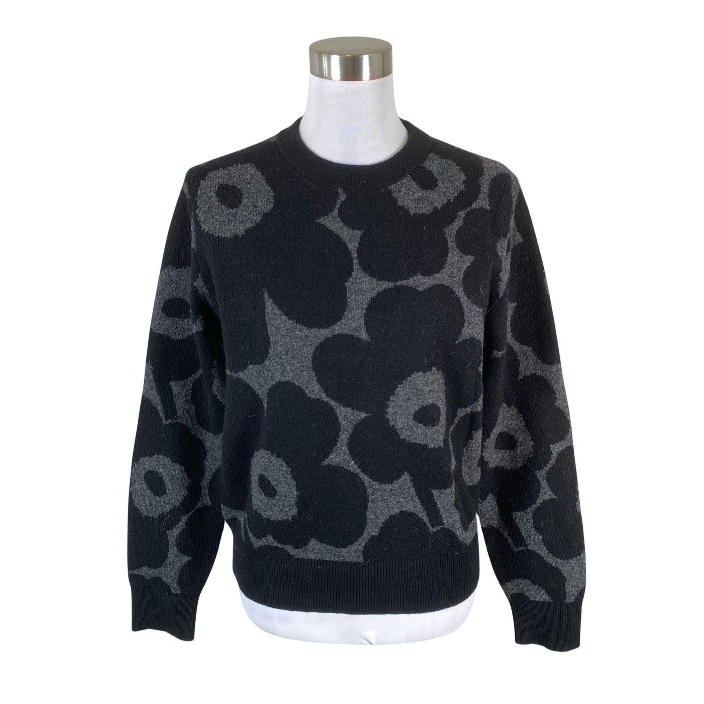 Naisten Marimekko - Neulepaita, koko 38 - Harmaa (1)