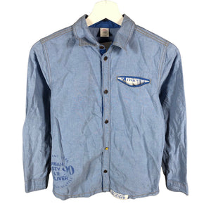 Unisex s.Oliver - Kauluspaita, koko 146 - 152 - Vaaleansininen (1)