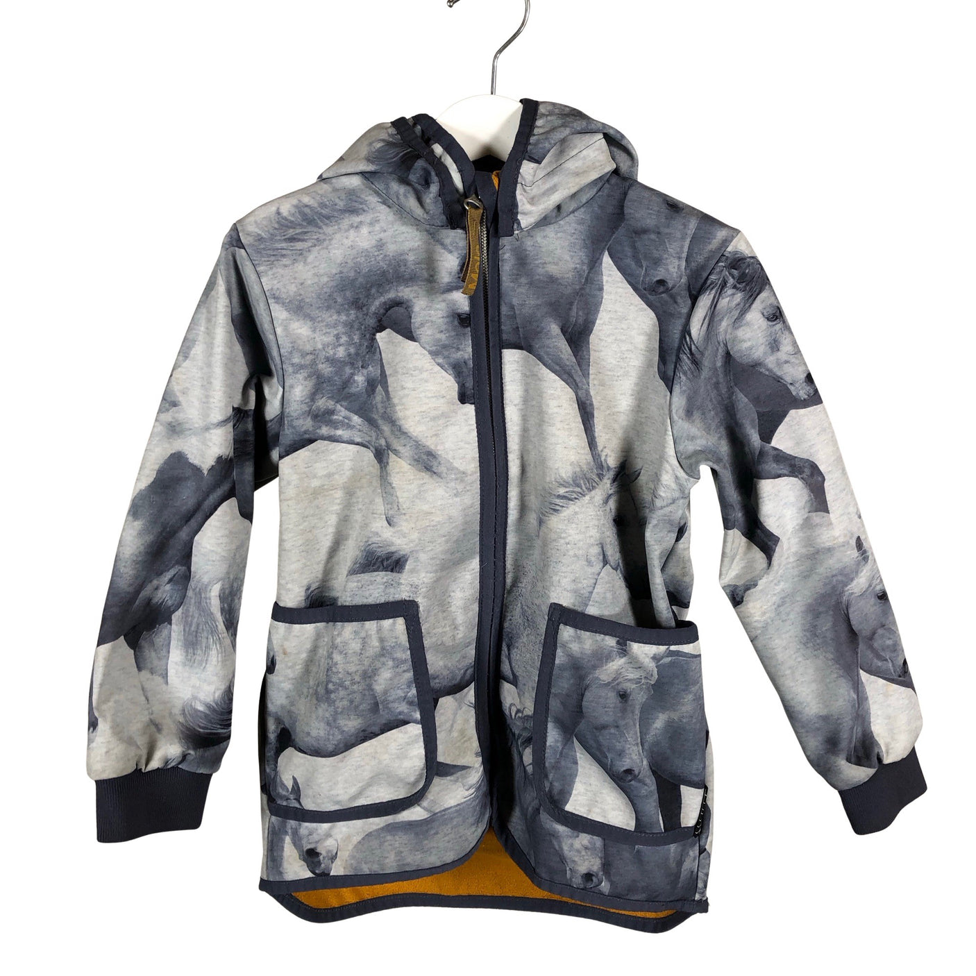 Unisex Molo Kids - Softshell-takki, koko 104 - 110 - Harmaa (1)