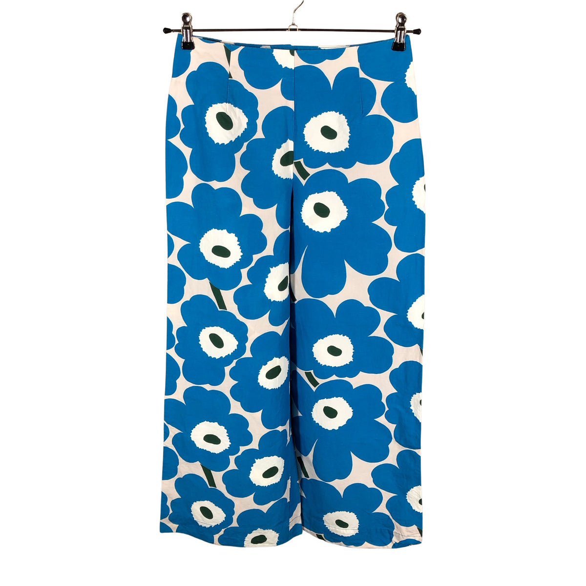 Naisten Marimekko - Kangashousut, koko 36 - Sininen (1)