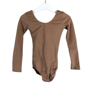 Tyttöjen Intermezzo - Jumppapuku, koko 98 - 104 - Beige (1)