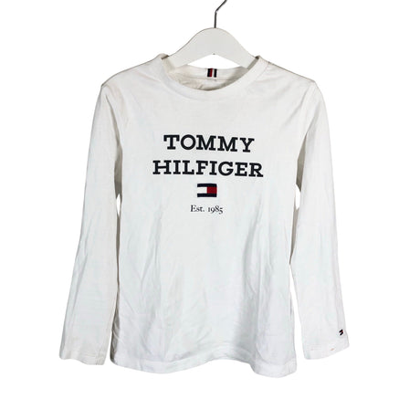 Unisex Tommy Hilfiger - Trikoopaita, koko 116 - 122 - Valkoinen ()